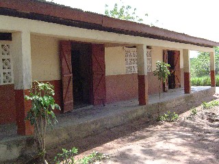 Cement Block Building